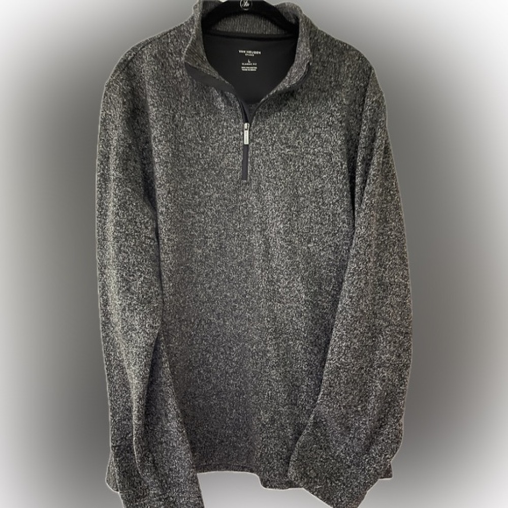 NWOT! Van Heusen Classic 1/4 Zip Up Sweater
